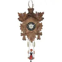 Engstler - 0127 SQ - Wandklok met schommel - Quartz