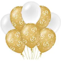 Paper Dreams Paperdreams Decoratie ballonnen goud/wit - 65