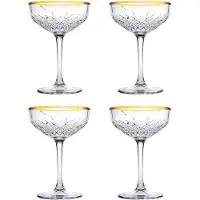 Pasabahce 12-delige set Pasabahce Timeless champagne coupes – 255 ml – helder glas – Ø 10,2 cm x H 12,8 cm