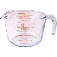 Ocuisine Cuisine Performance O.cuisine Maatbeker - 1L - Borosilicaat - 1 stuk