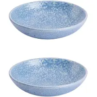 Colori del Sud Bord Cazorla 15.5 cm Blauw Aardewerk 2 stuks
