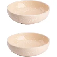 Colori del Sud Schaal Cazorla 18 cm Roze Aardewerk 2 stuks