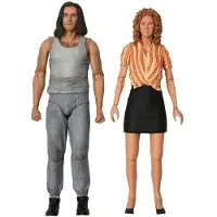 NECA Teenage Mutant Ninja Turtles: April O'Neil & Casey Jones actiefiguren, dubbelverpakking, 18 cm, NECA54225