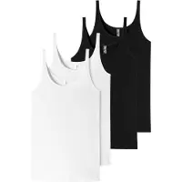 Schiesser Top ' 95/5 Organic Cotton ' zwart