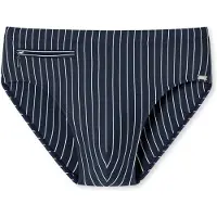 Schiesser Zwembroek marine / wit