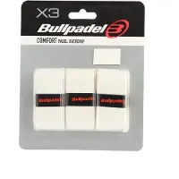 Bullpadel Comfort Padel Overgrip Wit 3-Pack