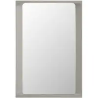 Muuto Arced Spiegel 80 x 55 cm | Light Grey