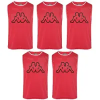 Kappa Nipola Training Bib 5 Units Geel 2XL Man