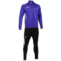 Joma Championship Vii Tracksuit Zwart,Paars 4-5 Years Jongen