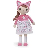 Eurekakids Kirumy Mey Rag Doll 60 Cm Roze Kinderen