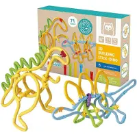 Eurekakids 3d-constructiespel Met Zachte Dinosaurusstukjes 71 Stukken