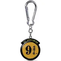 Pyramid Harry Potter 3ds Platform 9 3/4 Case 4 Cm Keychain 10 Units Goud