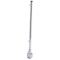 Talamex Flag Pole With Rail Mount Zilver 50 cm
