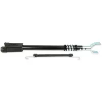 Pike N Bass Steel Adjustable Trim Bar For Trolling Motor Zwart 520/800 mm