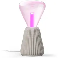 Philips Hue Lightguide Driehoekige Lamp + 3d-geprinte Kegelvormige Lampvoet (zandkleur)