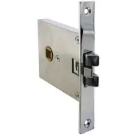 Olcese Ricci Brass 5050041 Flush Mount Chromed Door Lock Goud 70 x 60 mm
