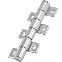 Marine Town Stainless Steel Cylindrical Hinge With Clutch 99x28x2 Mm Zilver
