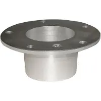 Sa.fe. 6354040 Flush Mount Base Support Zilver 160 x 80 mm