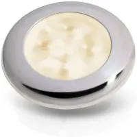 Hella Marine Stainless Steel Warm White Courtesy Light 24v 0.5w Goud