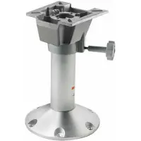 VETUS Foot Seat Fixed Height Swivel Zilver 45 cm