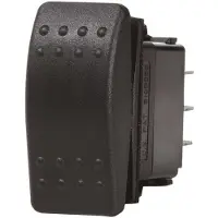 Blue Sea Systems Contura Ii Switch Spst Off/mom On Zwart