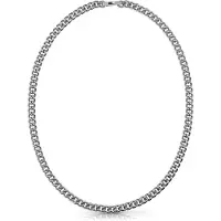 GUESS 23 8 Mm Curb Round As Ketting