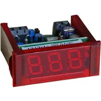Union Binding Digital Dc Current Ammeter Transparant