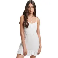 Superdry Vintage Cami Mini Mouwloze Jurk