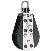 Harken 2.25´´ Single Pulley Zwart