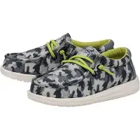HeyDude Lage sneakers HEYDUDE Wally Youth Camodino kind 32