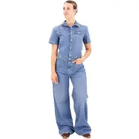 Pepe Jeans Evelyn Jumpsuit Met Korte Mouwen