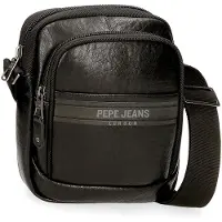 Pepe Jeans Pepe Jeansunisex. 7815331 Schoudertas met twee compartimenten zwart (OSFA), Casual, Polyester