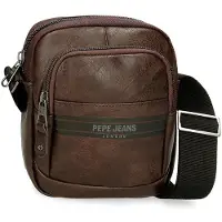 Pepe Jeans Pepe Jeansunisex. 7815232 Horley kleine schoudertas bruin (OSFA), Casual, Polyester