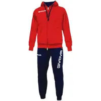 Givova King Tracksuit Rood,Blauw 4XL Man