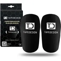 Tape Design Performance Shin Guards Zwart