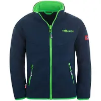 TROLLKIDS - Kids Oppdal Jacket XT - Fleecevest 140, blauw