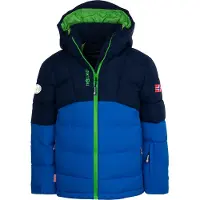 TROLLKIDS - Kid's Gryllefjord Jacket - Winterjack 140, blauw