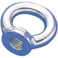 Talamex Eye Nut 10 Units Blauw 8 mm