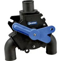 Talamex Y-valve Zwart