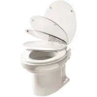 VETUS Tmwq Manual Toilet 12.5a 24v Wit 47.5 x 36 x 39 cm