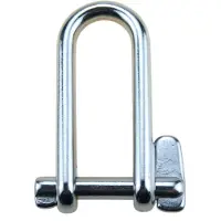 Goldenship Key Pin Pasador Shackle 10 Units Zilver 5 mm