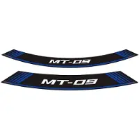 Puig 9135A Velgbanden, speciale uitvoering, geschikt voor YAMAHA MT-09, blauw