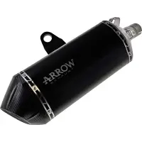 Arrow Sonora Dark Africa Twin 1100 20-21 Carbon&titanium Gehomologeerde Uitlaatdemper