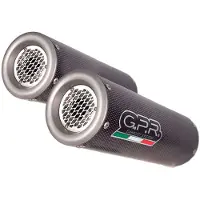 Gpr Exhaust Systems M3 Poppy Ducati Monster 796 10-14 Ref:d.96.m3.pp Stainless Steel Slip On Gehomologeerde Uitlaatdemper