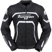 Furygan Mystic Evo Ventileerbare Jas, Zwart, Maat S (dames)