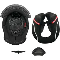 Cgm Volledig zwarte binnenhelm 360 KAD, maat S