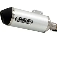 Arrow Urban Sh 125 I Abs 13-19 Aluminium&steel Gehomologeerde Slip On Uitlaatdemper