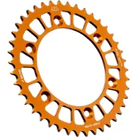 JT Sprockets Achtertandwiel 899 42, aluminium Racelite, voor KTM SX/EXC/LC4 (1991-2021), (89942JT), (JTR897.42), (ketting 520), kleur: oranje