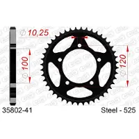 Afam Standaard stalen kroon 35802 - 525