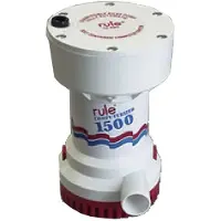 Rule Pumps Auto Rd Wire Pump 1500gph Wit
